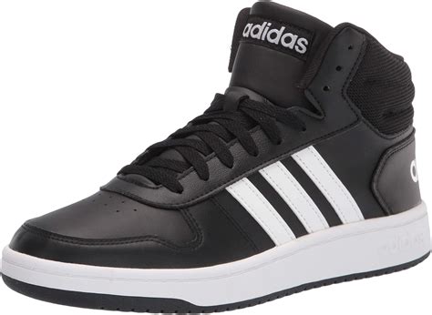 adidas zwarte hoops 2.0 mid|adidas Men's Hoops 2.0 Mid Shoes .